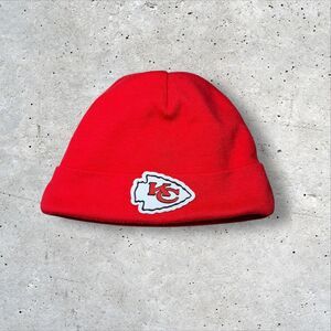 Kansas City Chiefs NFL Team Apparel Red Knit Beanie Infant Baby 0-3M